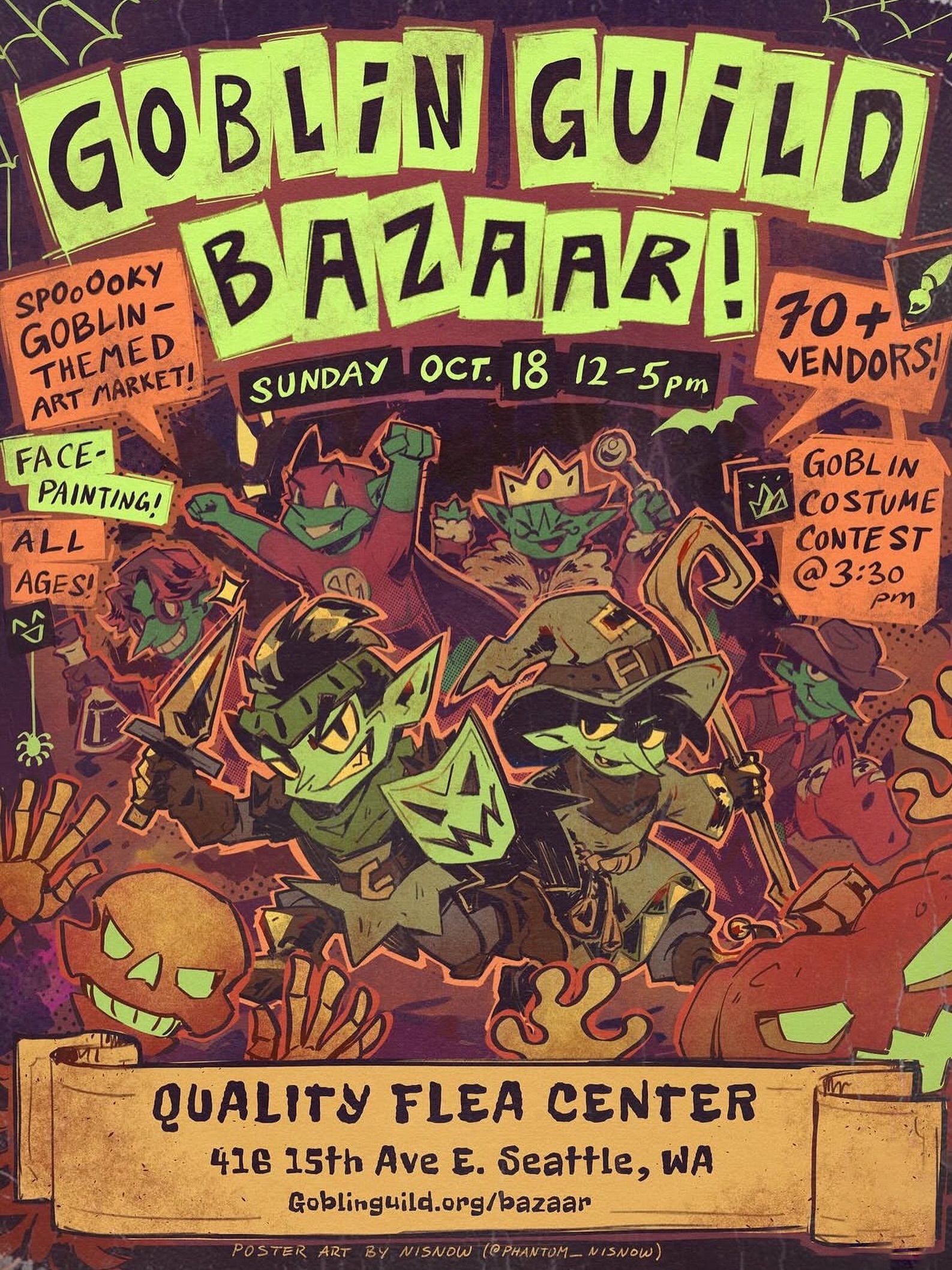 Goblin Guild Bazaar at Quality Flea Center