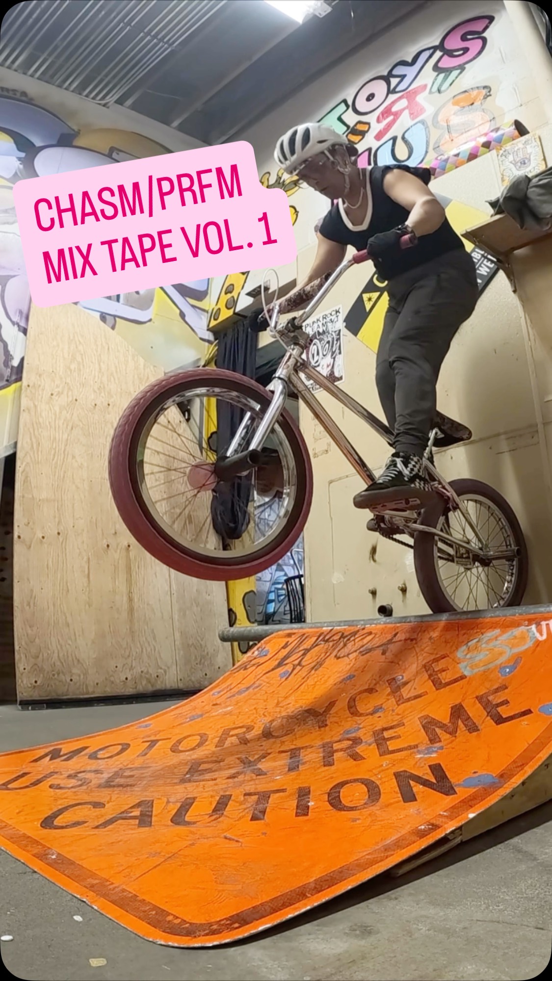 Skate ramp setup  — Quality Flea Center on Instagram
